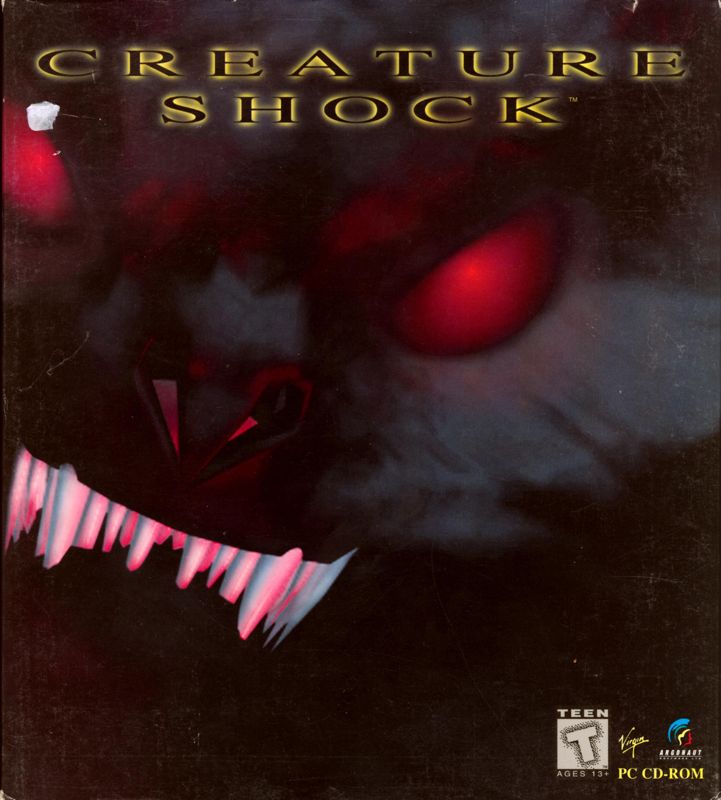 Creature Shock box art for Sega Saturn